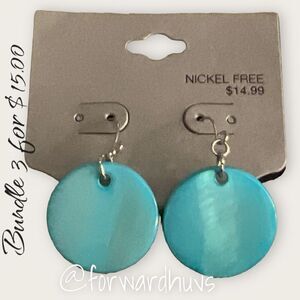 Bundle 3 for $15 Nickel Free Fashion Earrings